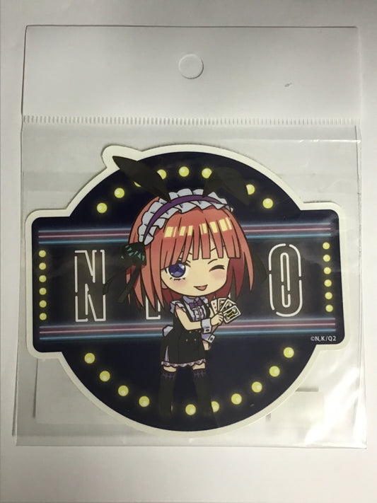 TVアニメ 五等分の花嫁∬ ダイカットステッカー 中野二乃 カジノver.