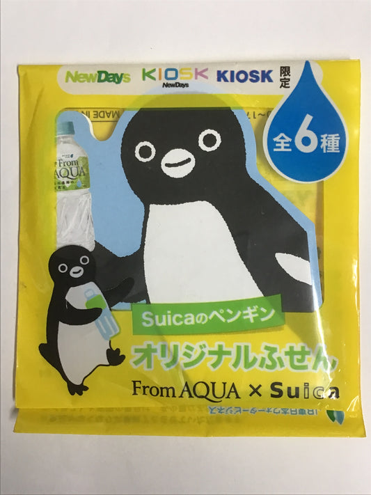 From AQUA×Suicaのペンギン NewDays KIOSK 限定 オリジナルふせん