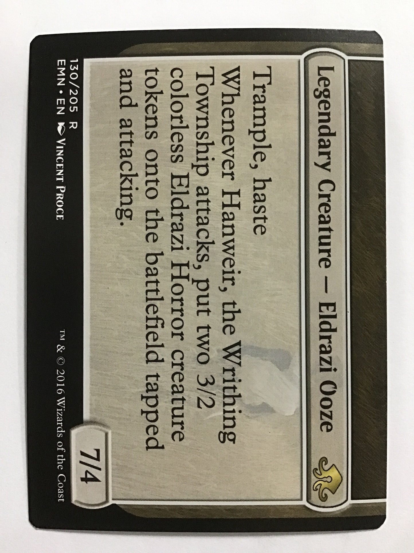 [EN] ハンウィアー守備隊/のたうつ居住区、ハンウィアー/ﾊﾝｳｨｱｰｼｭﾋﾞﾀｲﾉﾀｳﾂｷｮｼﾞｭｳｸﾊﾝｳｨｱｰ/Hanweir Garrison/Hanweir, the Writhing Township - EMN 130/205/R