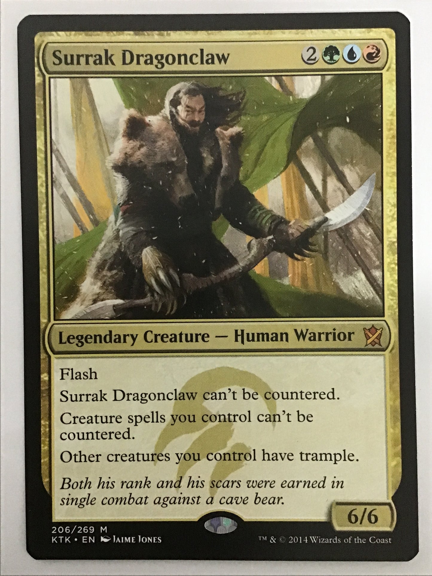 [EN] 龍爪のスーラク/ﾘｭｳｿｳﾉｽｰﾗｸ/Surrak Dragonclaw - KTK 206/269