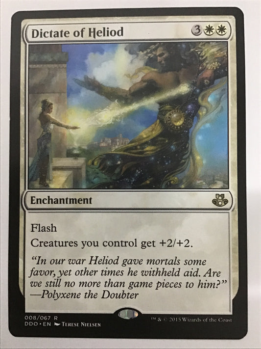 [EN] ヘリオッドの指図/ﾍﾘｵｯﾄﾞﾉｻｼｽﾞ/Dictate of Heliod - DDO 008/067