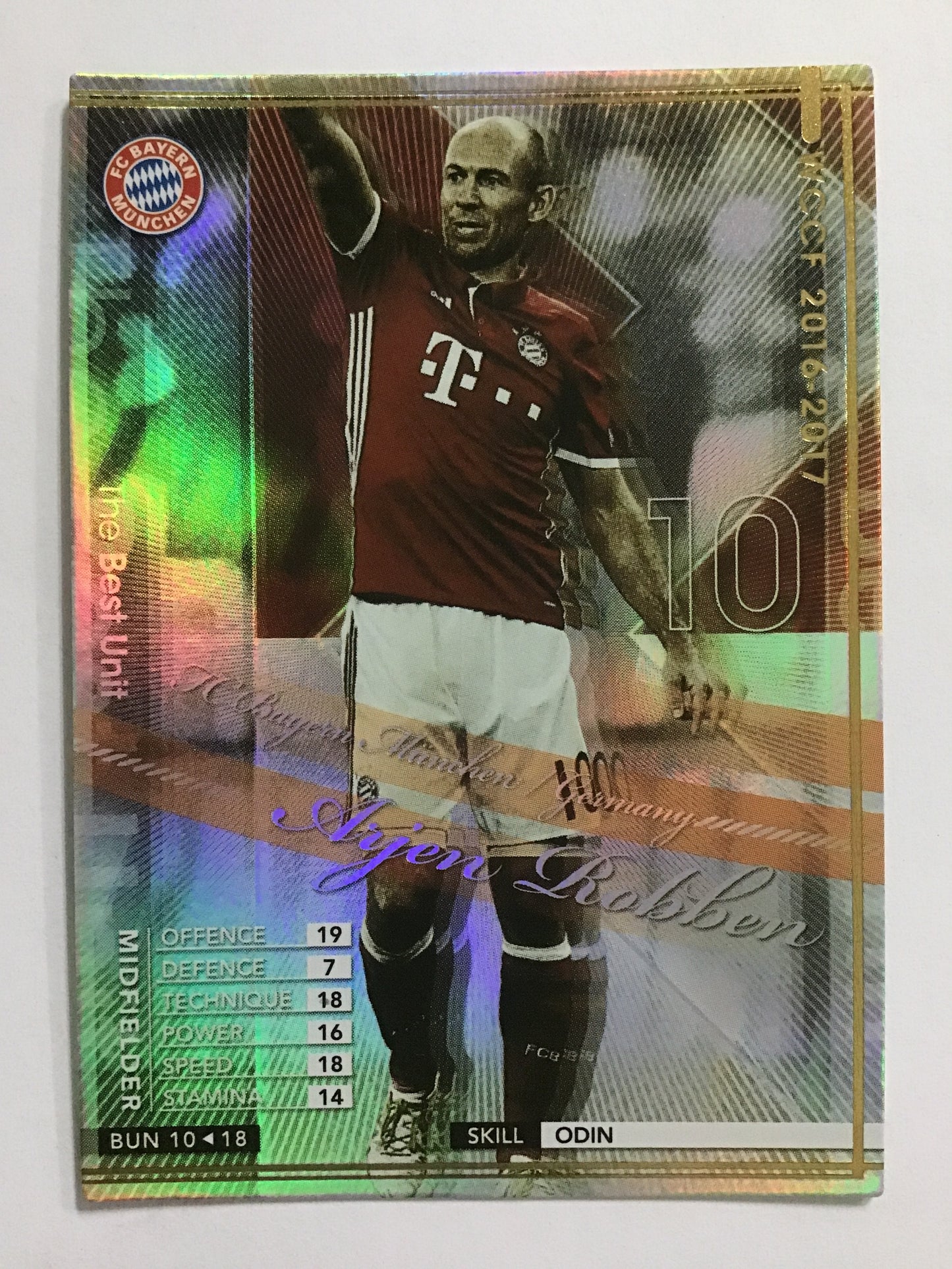 [JP] 16-17 V2.0 Arjen Robben/Arjen Robben/Arjen Robben - (16-17 V2.0)BUN /16-17/BUN