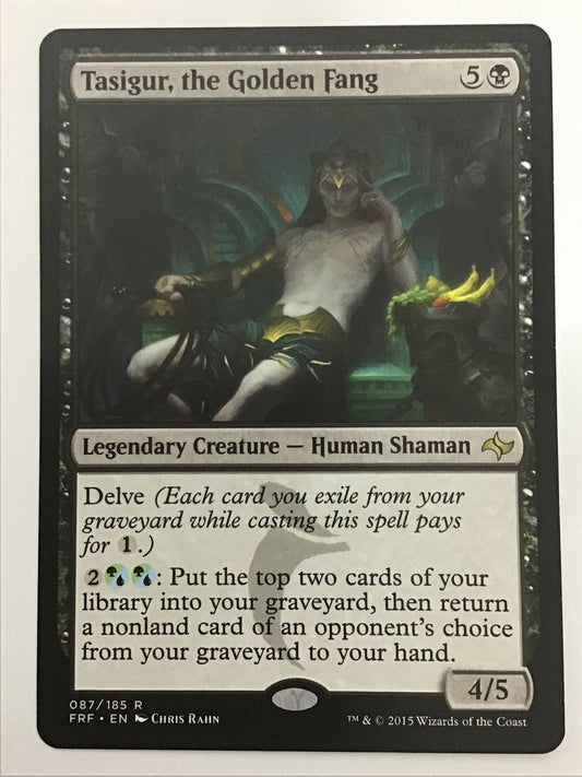 [EN] 黄金牙、タシグル/ｵｳｺﾞﾝｷﾊﾞﾀｼｸﾞﾙ/Tasigur, the Golden Fang - FRF 087/185