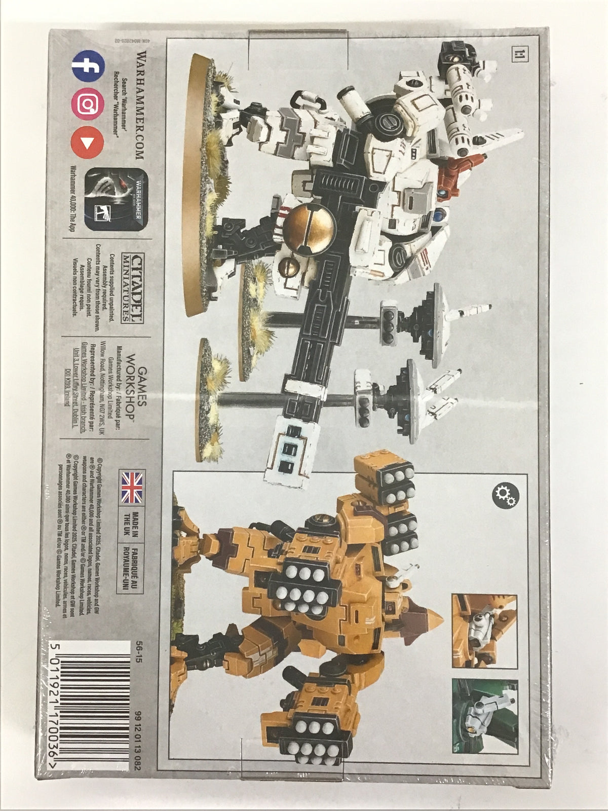 [JP] タウ・エンパイア：ブロードサイド・バトルスーツ/タウエンパイアブロードサイドバトルスーツ/ﾀｳｴﾝﾊﾟｲｱﾌﾞﾛｰﾄﾞｻｲﾄﾞﾊﾞﾄﾙｽｰﾂ - 56-15//5011921170036