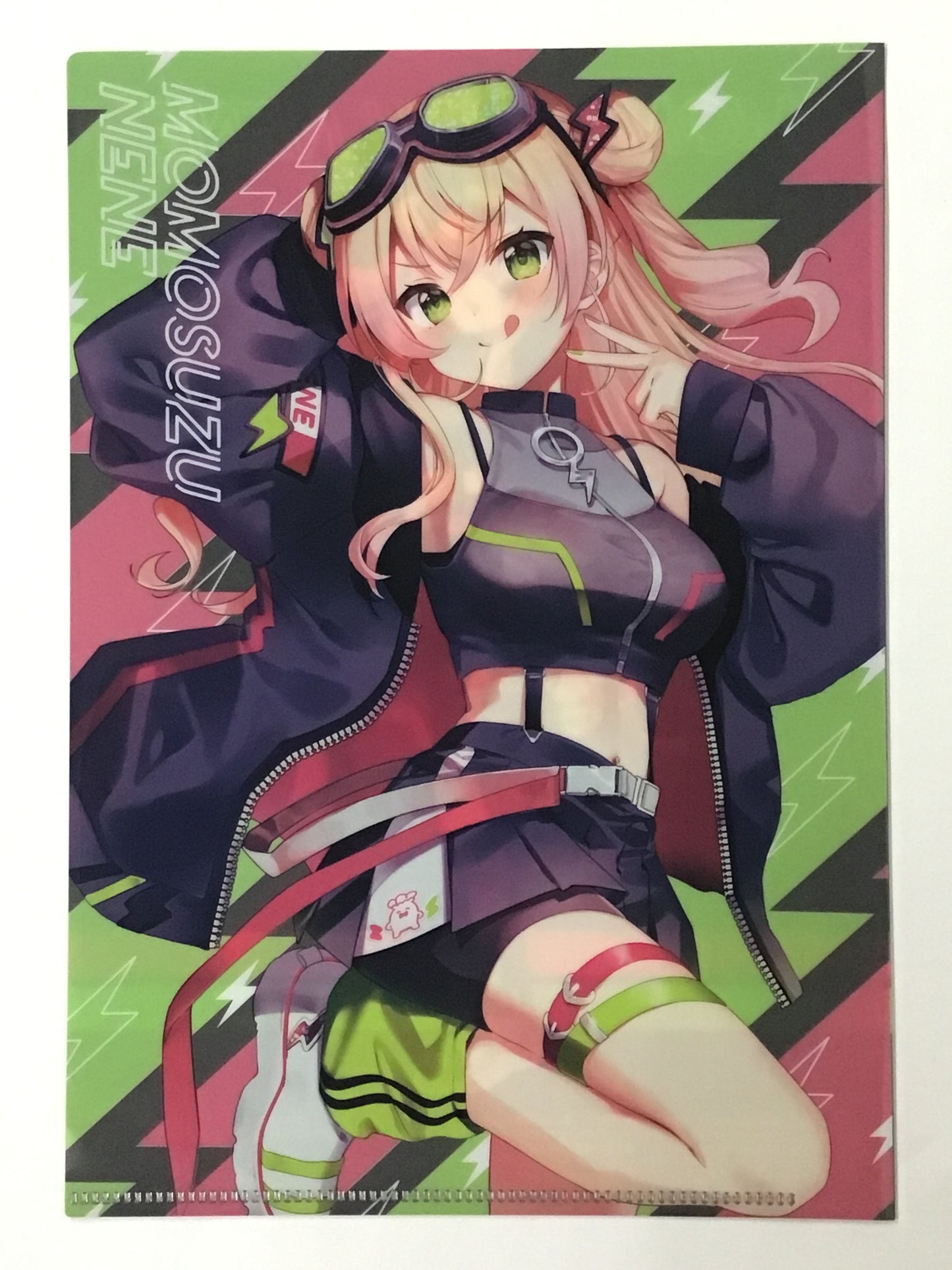 ホロライブ×ファミリーマート A5サイズクリアファイル 桃鈴ねね