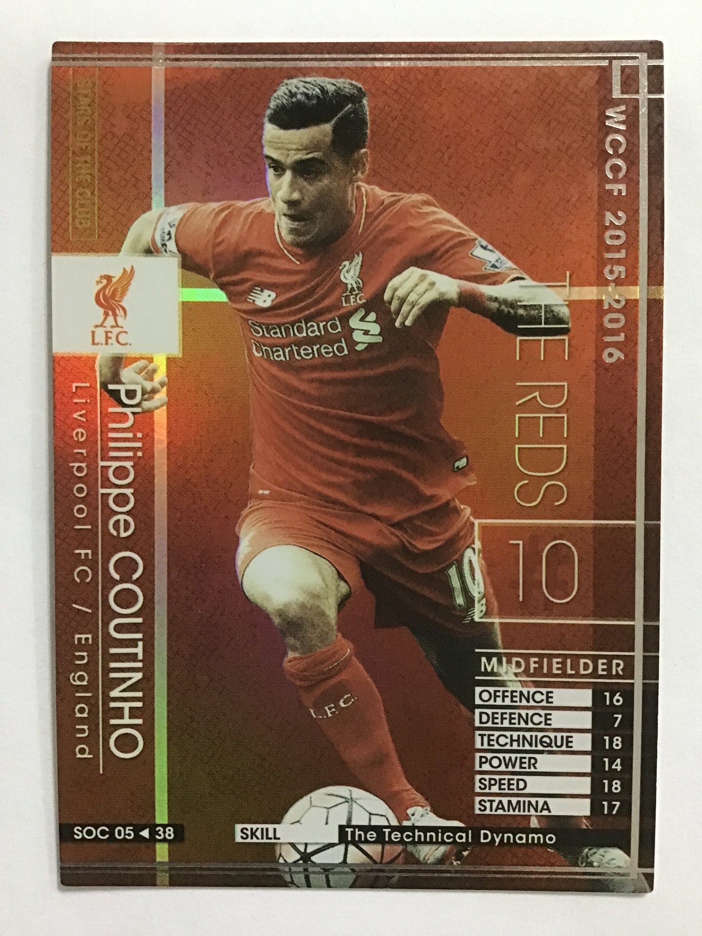 [JP] 15-16 Philippe Coutinho/Philipe Coutinho/Philippe Coutinho - (15-16)SOC 05/38/15-16/SOC