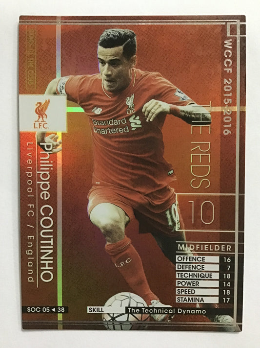 [JP] 15-16 Philippe Coutinho/Philipe Coutinho/Philippe Coutinho - (15-16)SOC 05/38/15-16/SOC