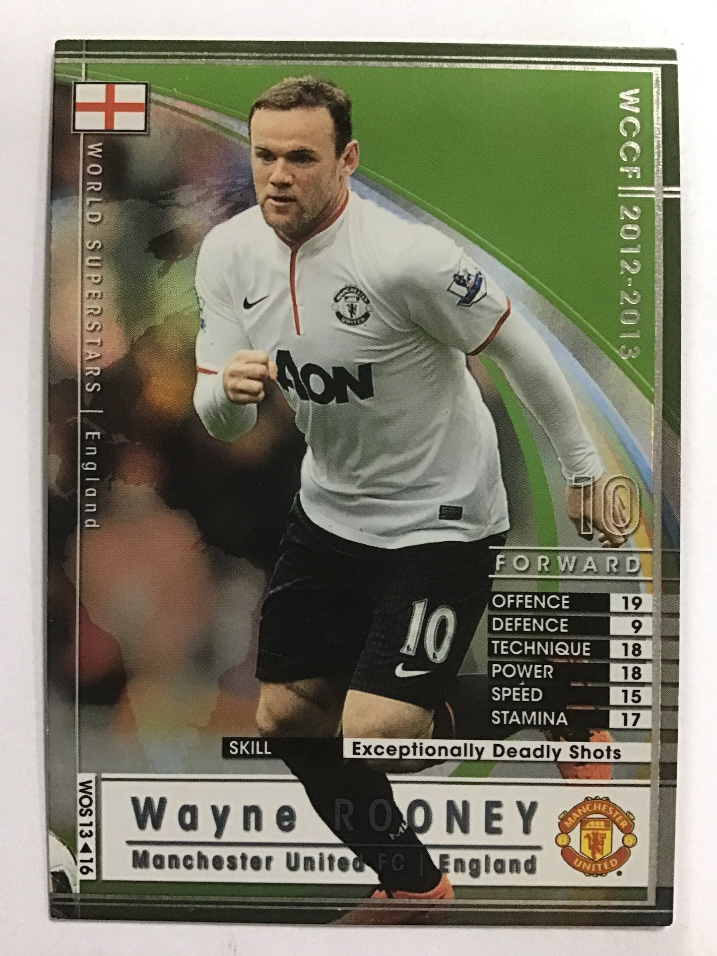 [JP] 12-13 Wayne Rooney/Wayne Rooney/Wayne Rooney - (12-13)WOS13/16/12-13/WOS