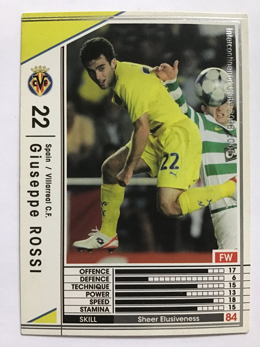 [JP] 08-09 Giuseppe Rossi/Giuseppe Rossi/Giuseppe Rossi - (08-09)352/352/08-09/White