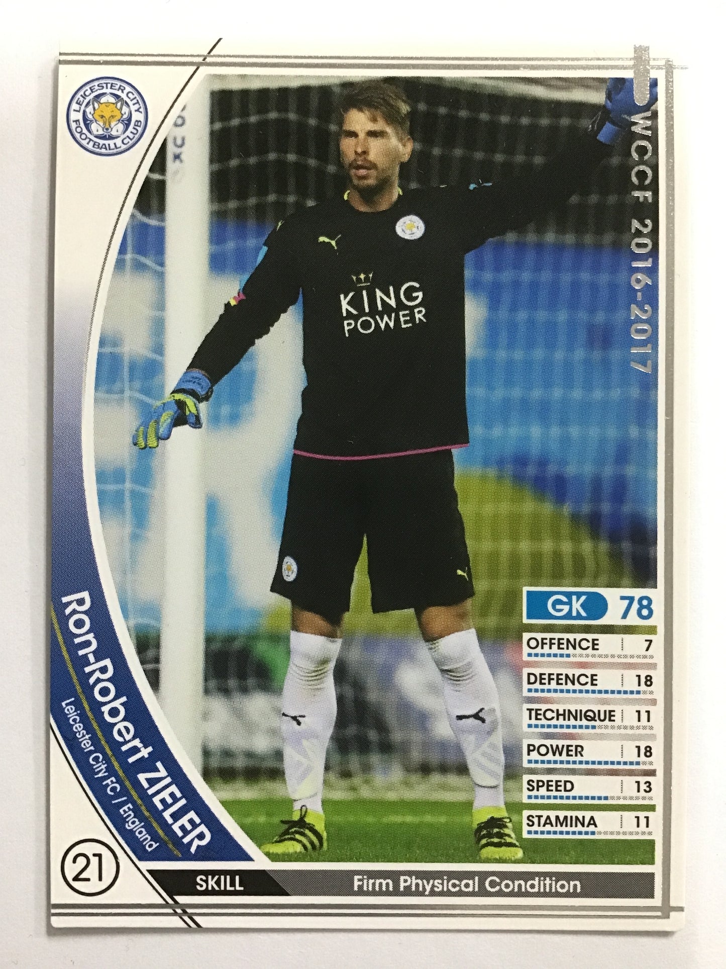 [JP] 16-17 Ron-Robert Zieler/Ron Robert Zieler/Ron Robert Zieler - (16-17)EXTRA/16-17/White EXTRA