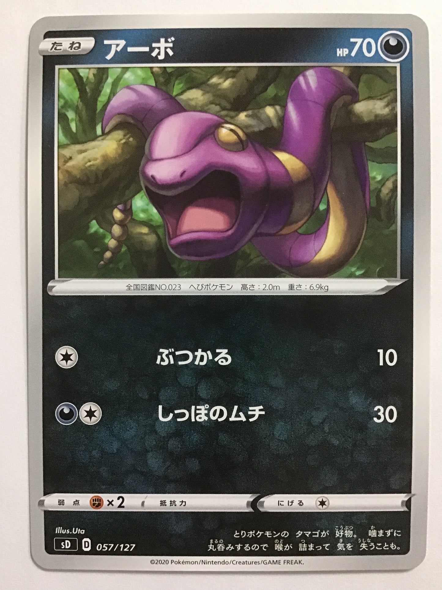 [EN] Ekans/Arbok/ARBO - sD 057/127 /-
