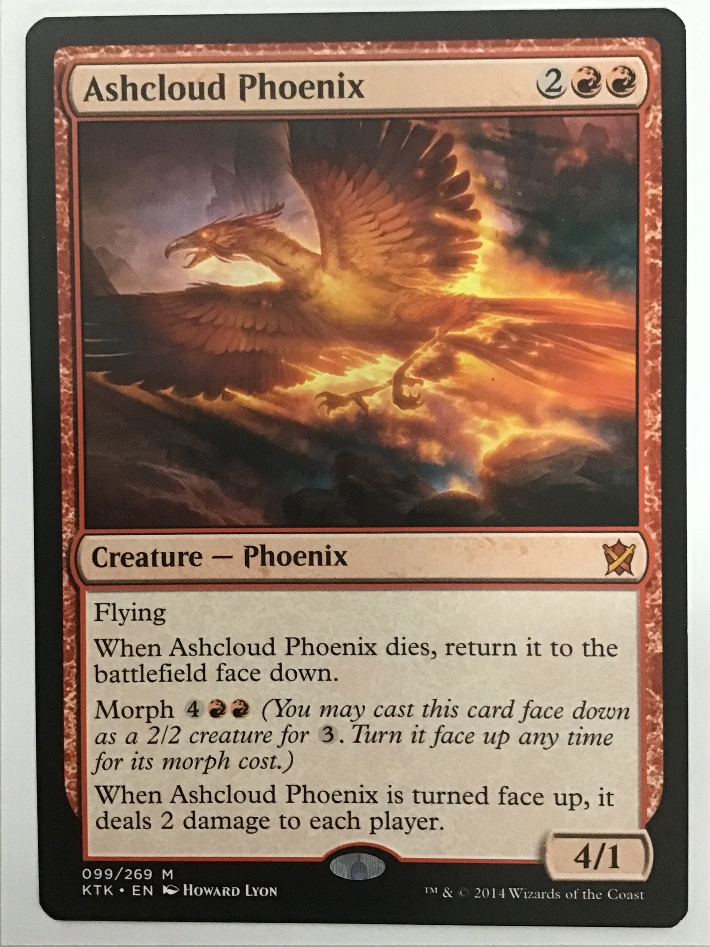 [EN] 灰雲のフェニックス/ﾊｲｸﾞﾓﾉﾌｪﾆｯｸｽ/Ashcloud Phoenix- KTK 099/269