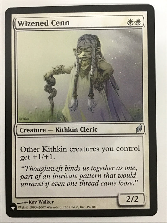 [EN] 皺だらけの主/ｼﾜﾀﾞﾗｹﾉｱﾙｼﾞ/Wizened Cenn- LRW 49/301 LIST-049