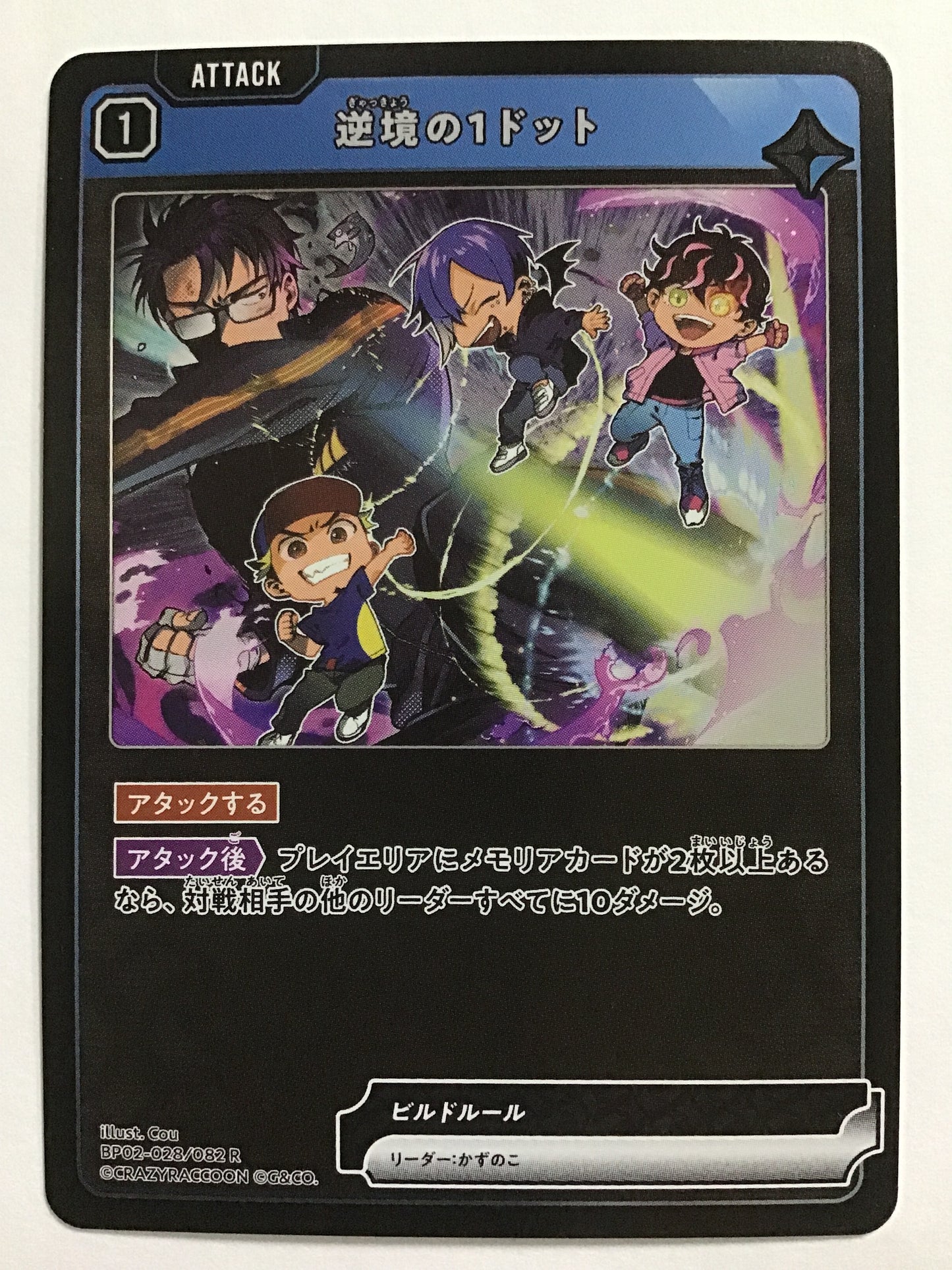 [EN] 1 Dot of Adversity/GYAKKYŌNOICHIDOTTO/GYAKKYONICHIDOTTO - BP02-028/082/R