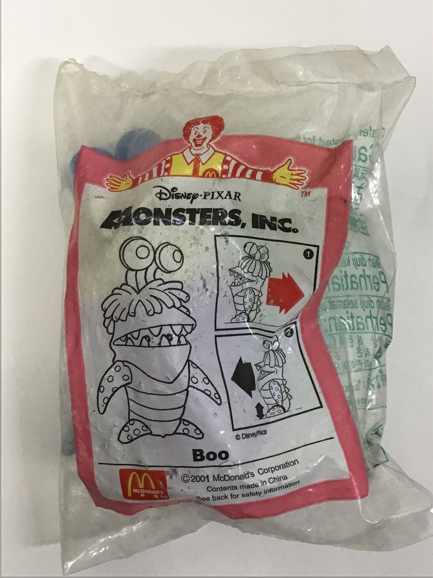 マクドナルド ハッピーセット モンスターズインク ブー