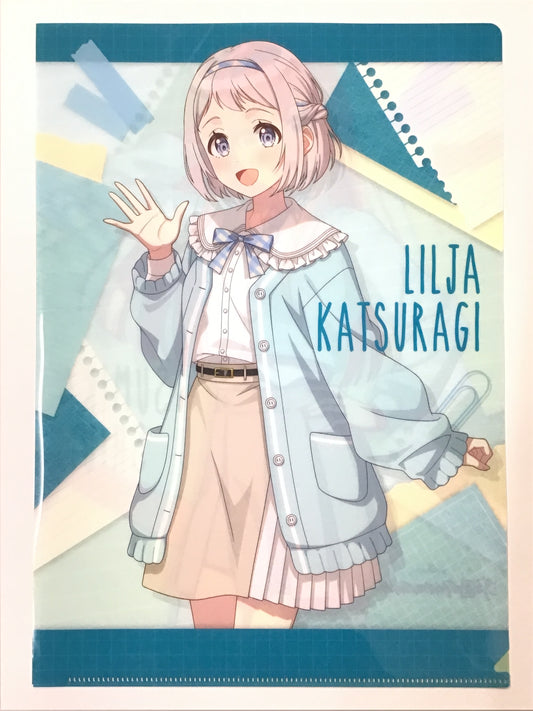 学園アイドルマスター ローソン オリジナルクリアファイル 葛城リーリヤ 紫雲清夏