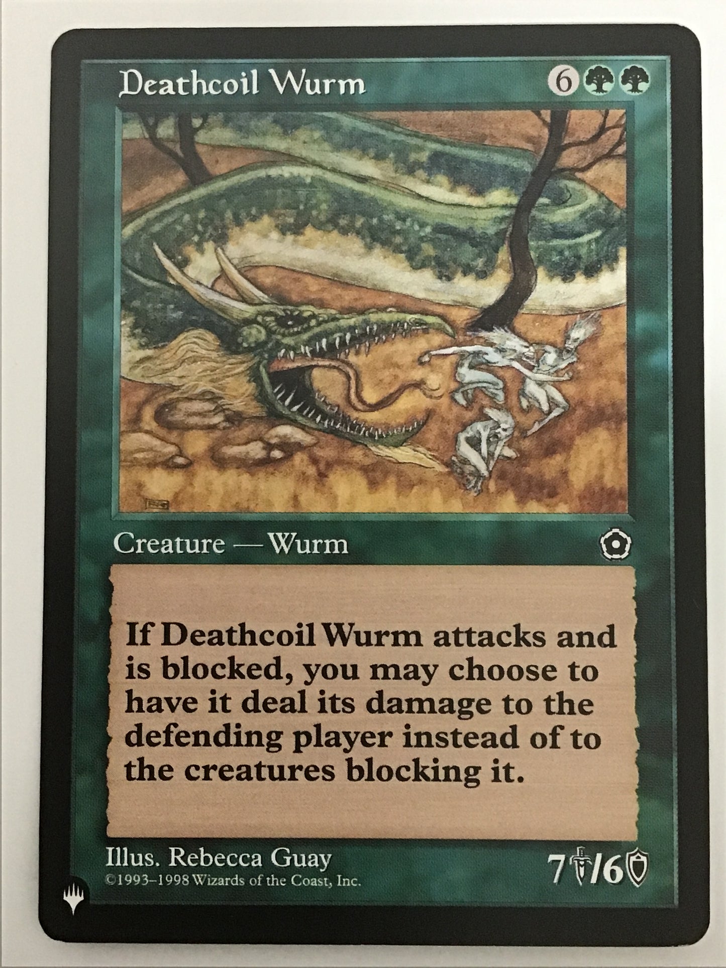 [EN] 死のとぐろのワーム/ｼﾉﾄｸﾞﾛﾉﾜｰﾑ/Deathcoil Wurm- P02 125/165/LIST-125