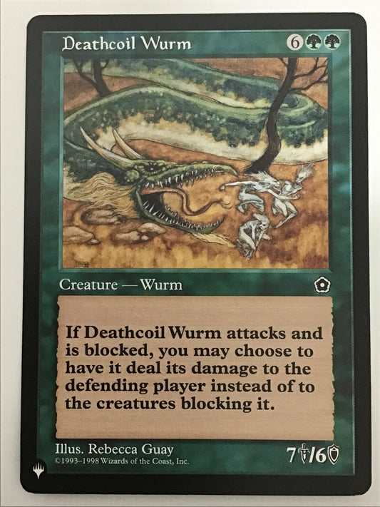 [EN] 死のとぐろのワーム/ｼﾉﾄｸﾞﾛﾉﾜｰﾑ/Deathcoil Wurm- P02 125/165/LIST-125