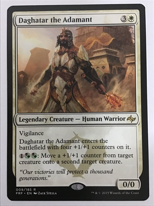 [EN] 不屈のダガタール/ﾌｸﾂﾉﾀﾞｶﾞﾀｰﾙ/Daghatar the Adamant- FRF 009/185