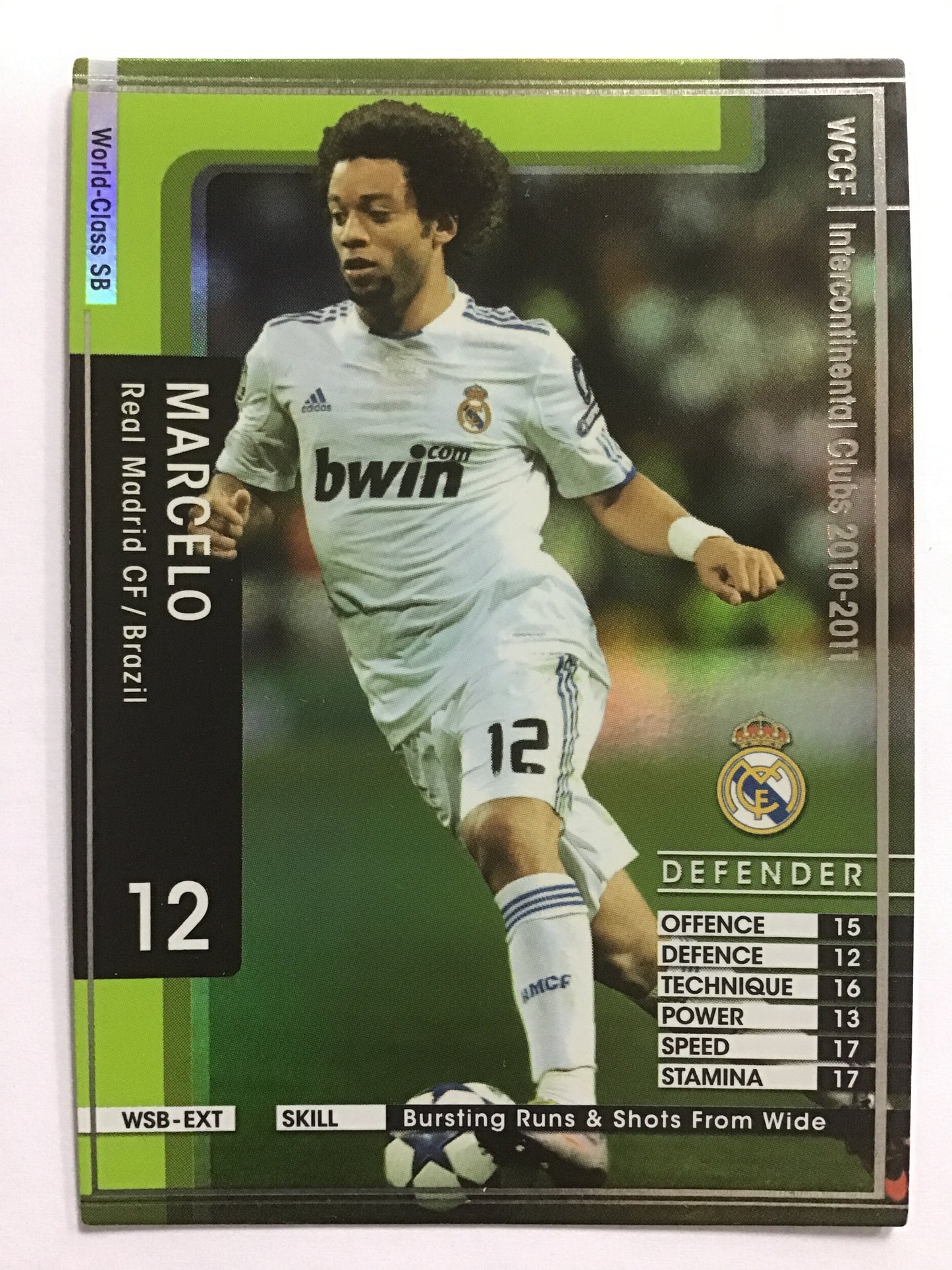 [JP] 10-11 Marcelo/Marcelo/Marcelo - (10-11)SOCCER GA/10-11/WSB-EXT