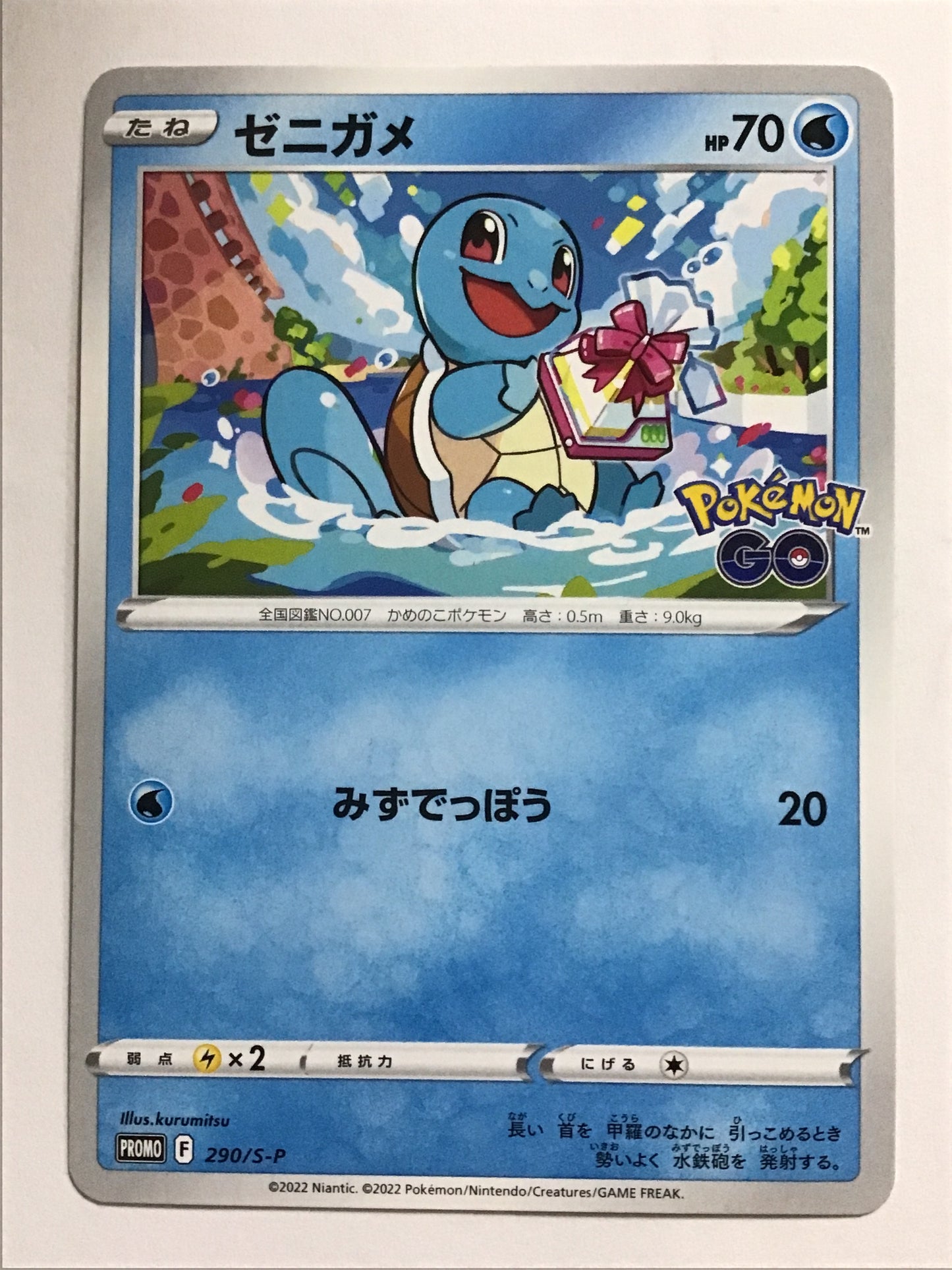 [JP] ゼニガメ/ゼニガメ/ｾﾞﾆｶﾞﾒ - S-P 290/S-P/PROMO