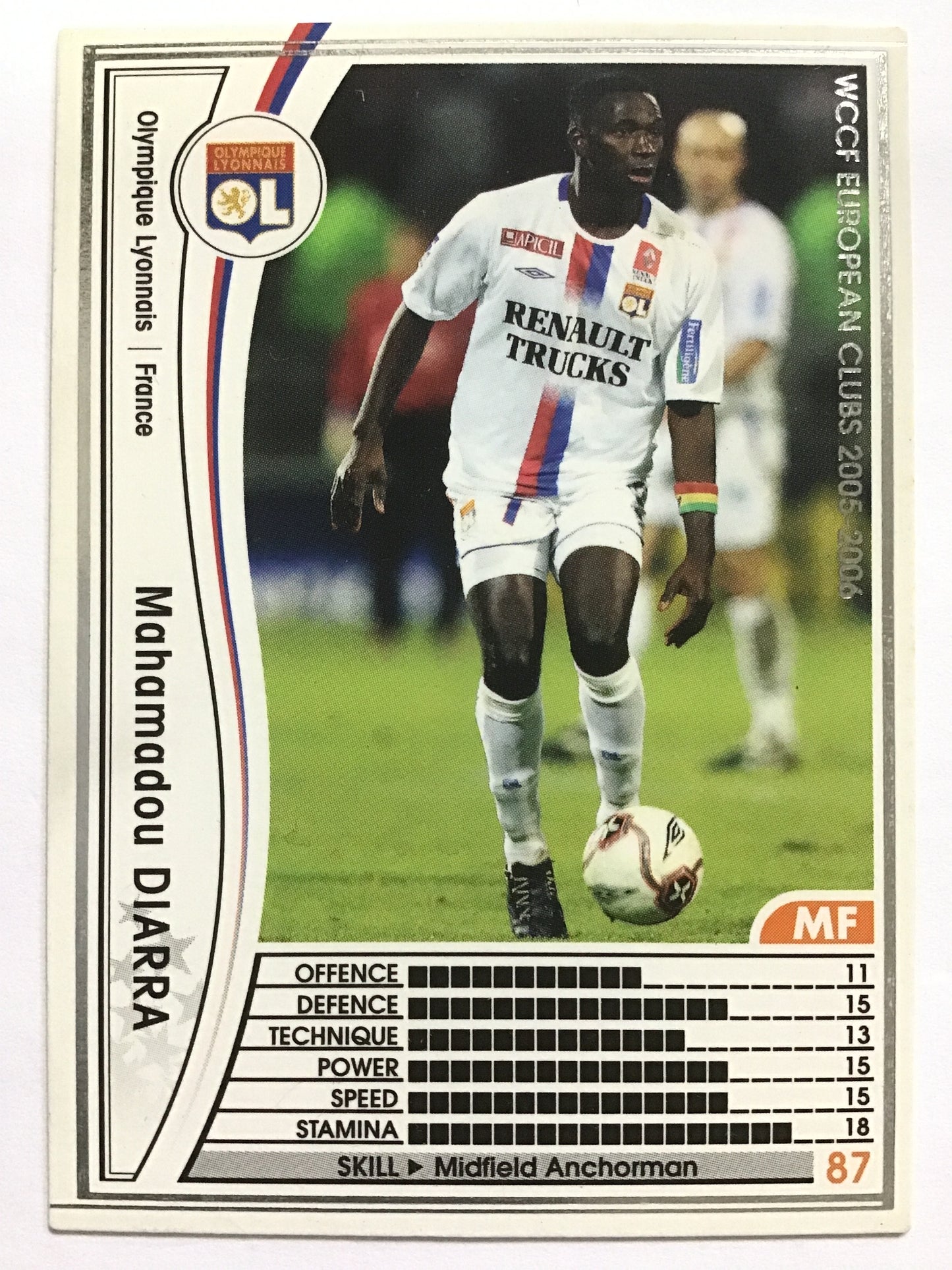 [JP] 05-06 Mamadou Diarra/Mammadou Diarra/Mammadou Diarra - (05-06)087/336/05-06/White