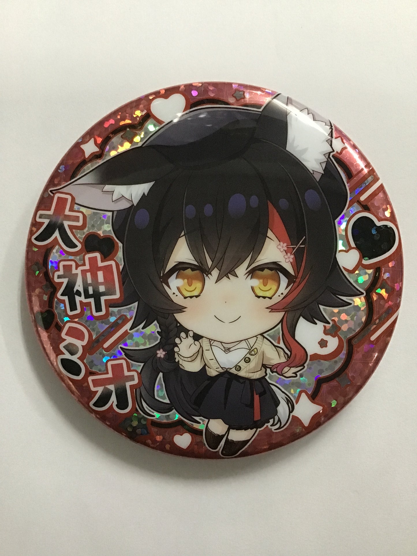 ホロライブ プロダクション 缶バッジスナック vol.1 大神ミオ