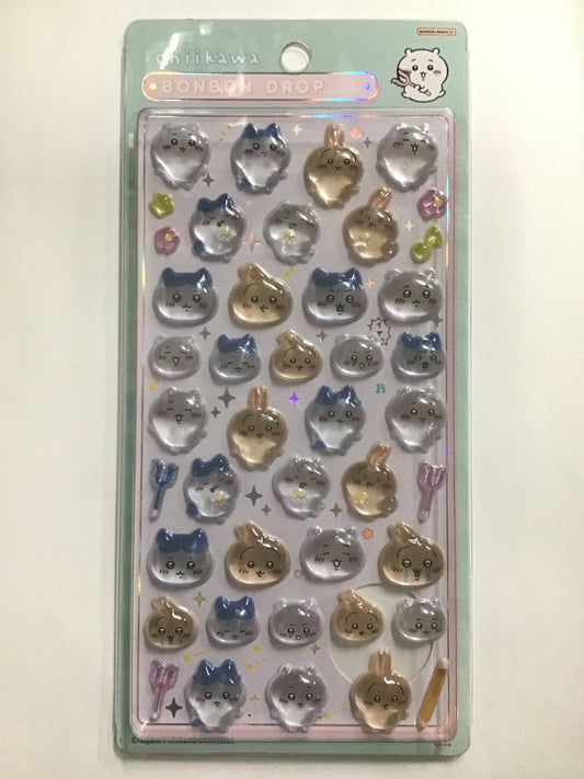 ちいかわ ボンボンドロップシール ちいかわ×ハチワレ×うさぎ