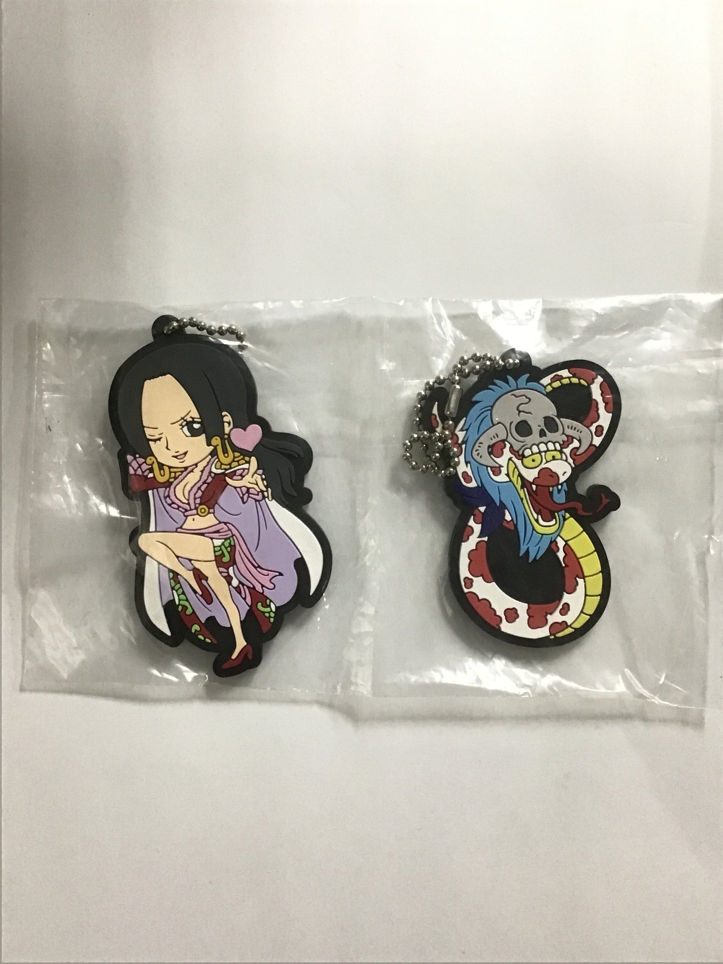 一番くじ ワンピース ONE PIECE ALL STAR N賞 描きおろしラバーマスコット ハンコック サロメ