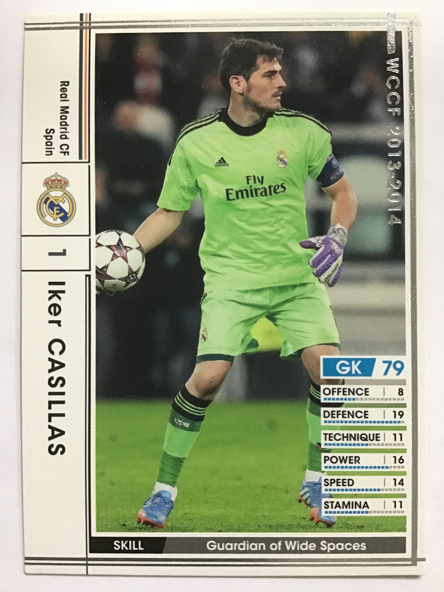 [JP] 13-14 Iker Casillas/Iker Casillas/Iker Casillas - (13-14)SOCCER GA/13-14/White EXTRA