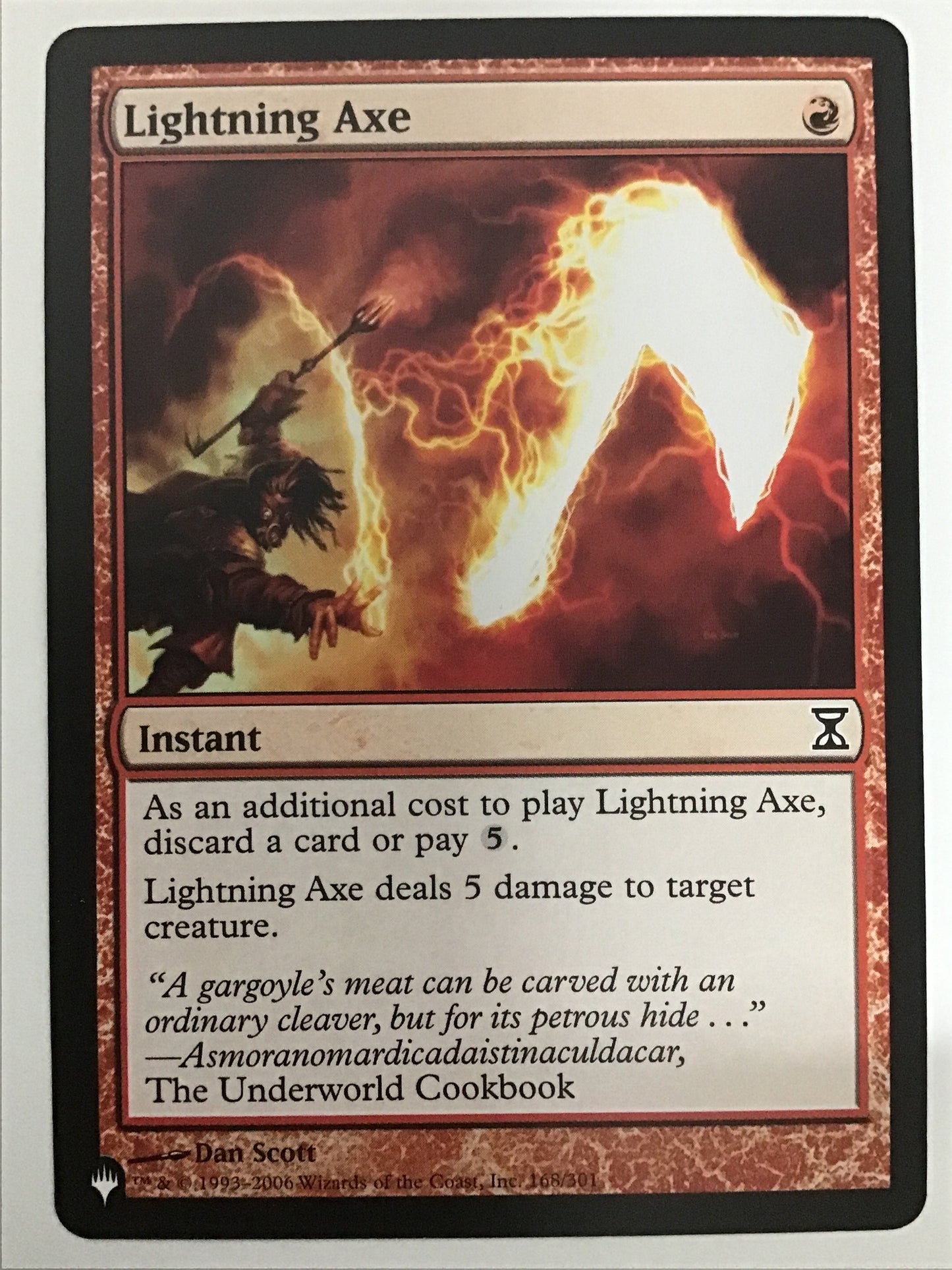 [EN] 稲妻の斧/ｲﾅｽﾞﾏﾉｵﾉ/Lightning Axe- TSP 168/301 LIST-168