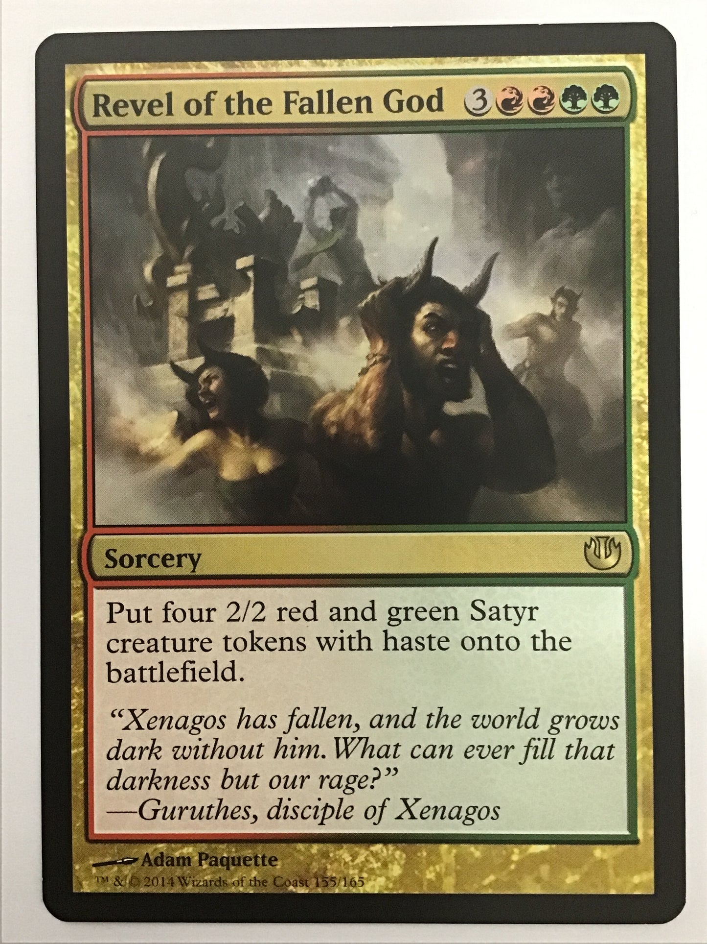 [EN] 倒れし神の宴/ﾀｵﾚｼｶﾐﾉｳﾀｹﾞ/Revel of the Fallen God- JOU 155/165