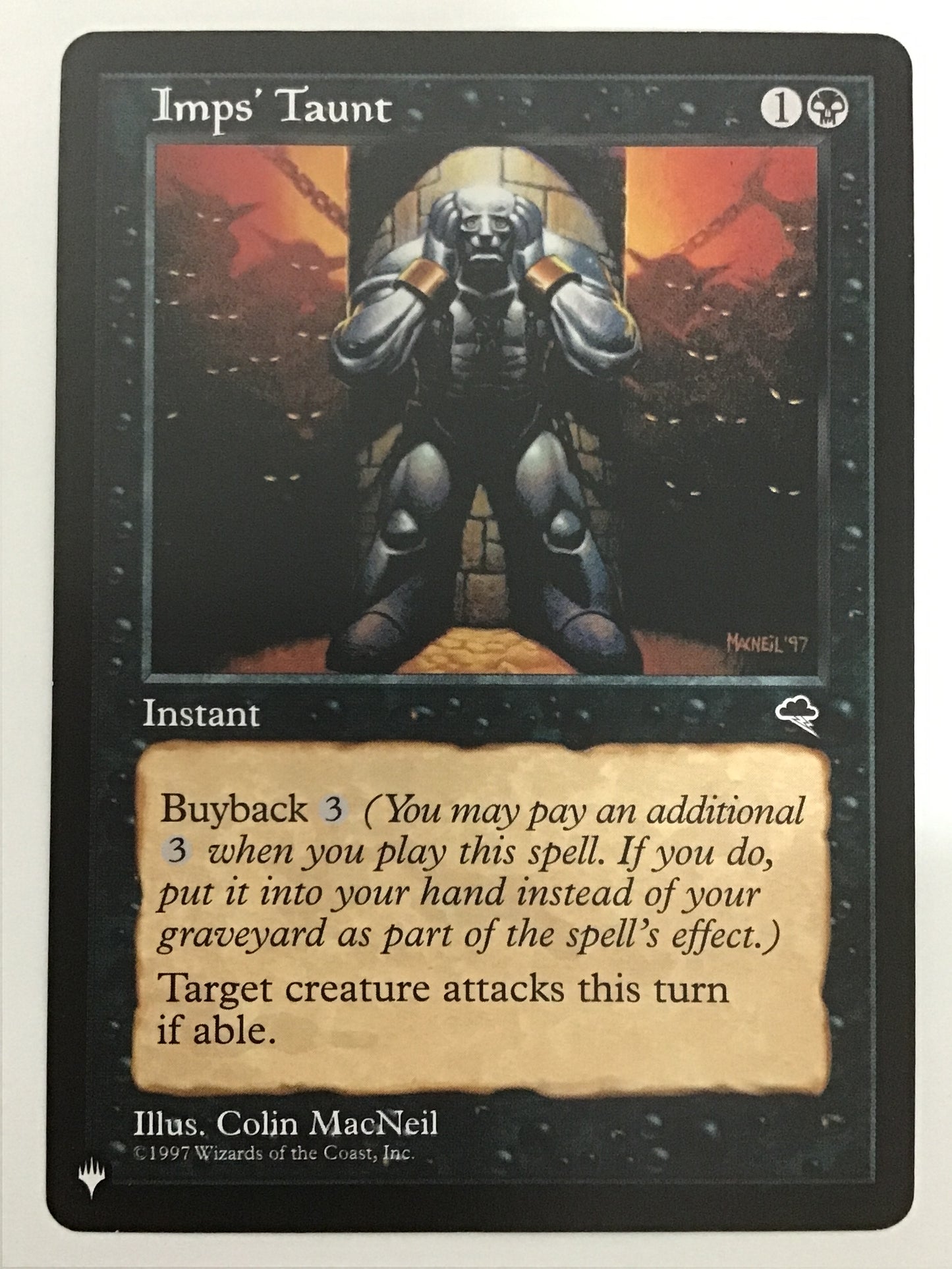 [EN] インプのあざけり/ｲﾝﾌﾟﾉｱｻﾞｹﾘ/Imps' Taunt- TMP-/ LIST-