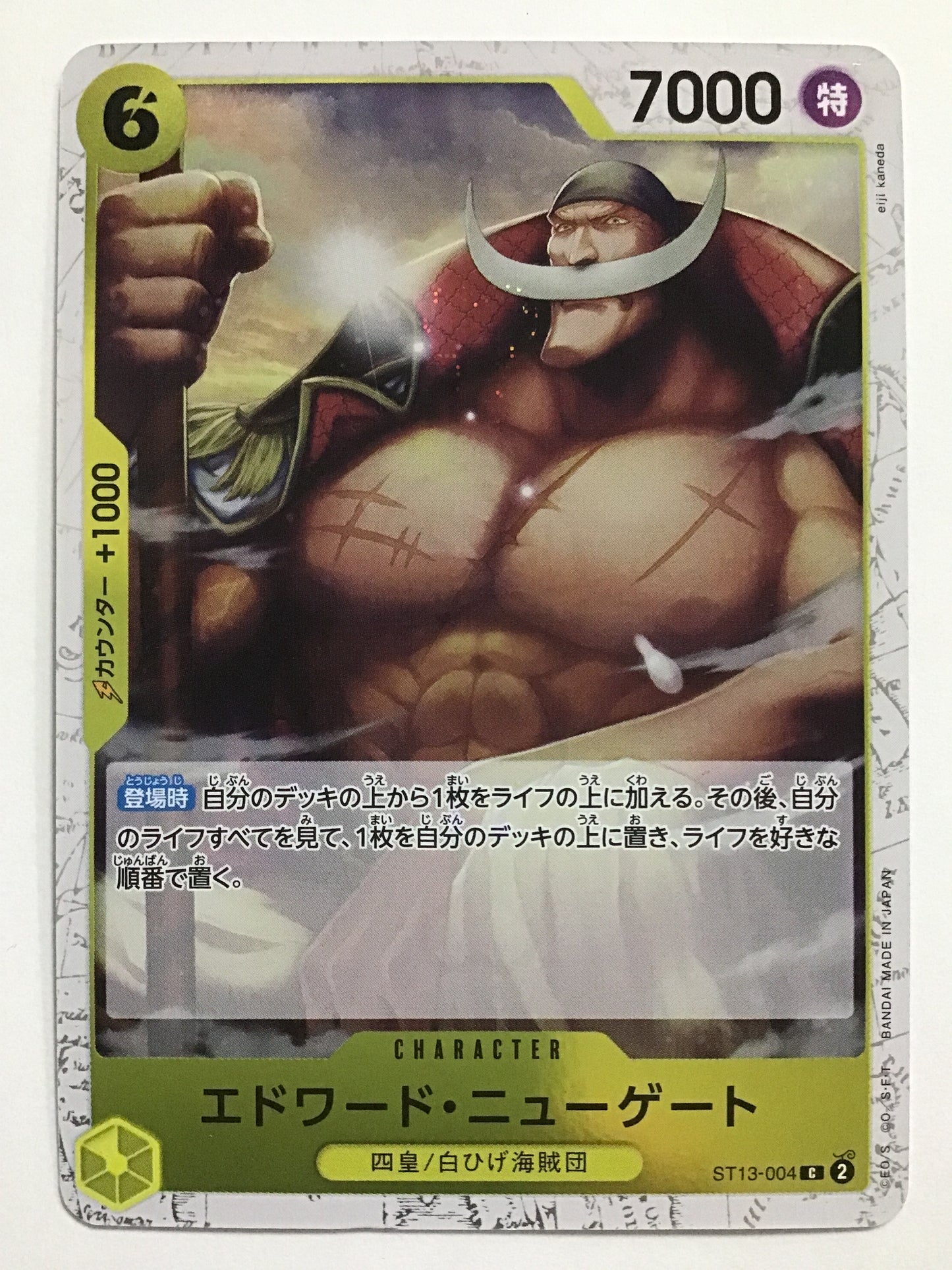 [JP] エドワード・ニューゲート/エドワードニューゲート/ｴﾄﾞﾜｰﾄﾞﾆｭｰｹﾞｰﾄ - ST13-004/C (Foil)