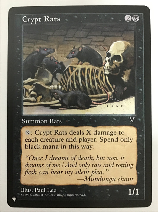 [EN] 墓所のネズミ/ﾎﾞｼｮﾉﾈｽﾞﾐ/Crypt Rats- VIS-/ LIST-