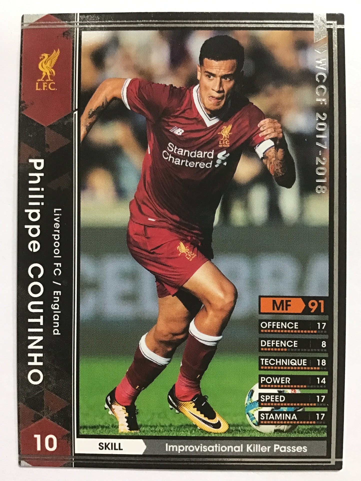 [JP] 17-18 Philippe Coutinho/Philippe Coutinho/Philippe Coutinho - (17-18)025/272/17-18/Black
