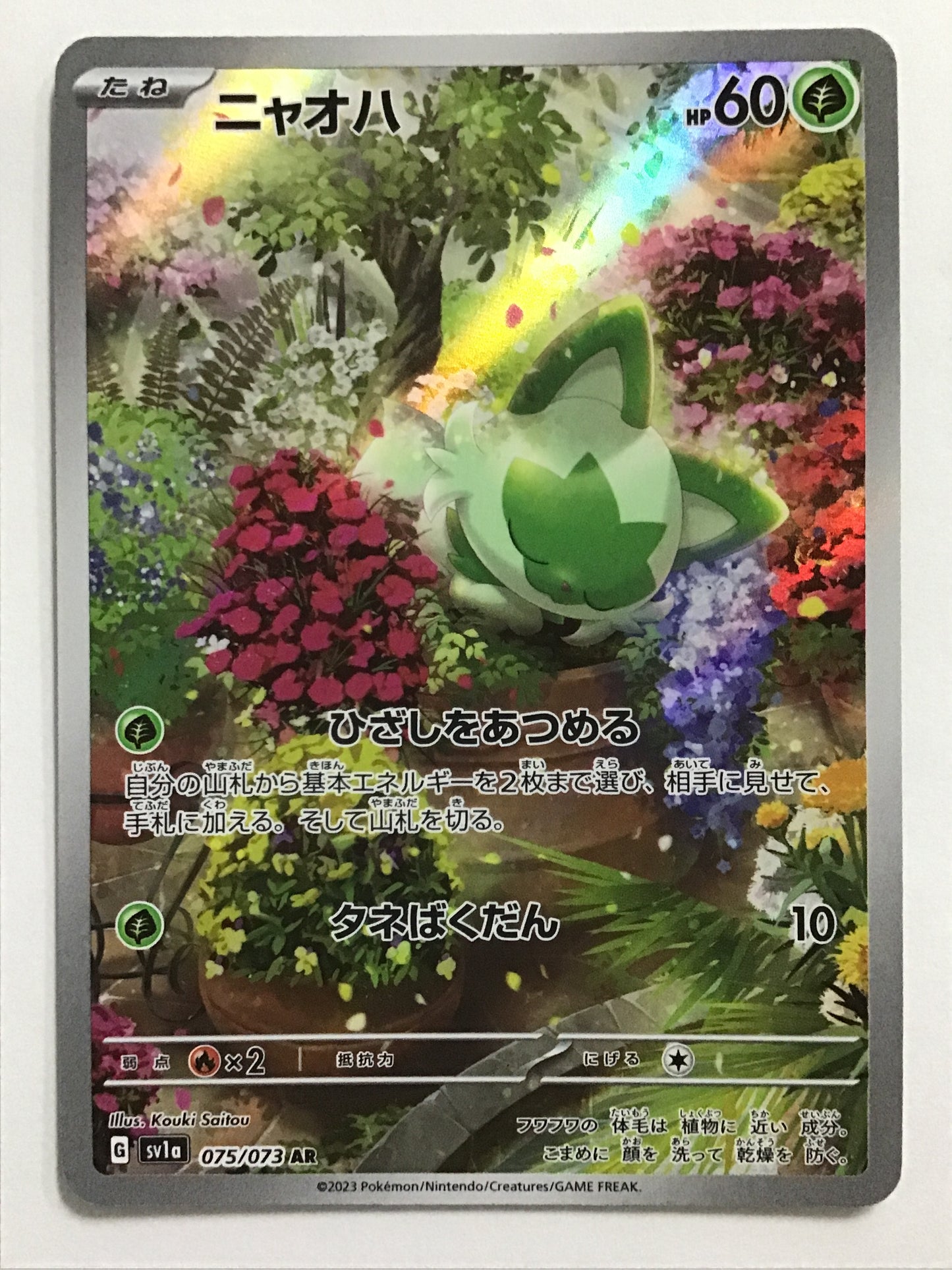 [JP] Nyaoha/Nyaoha/Nyaoha - SV1a 075/073/AR