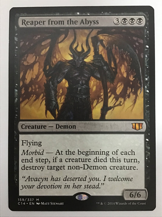 [EN] 深淵からの魂刈り/ｼﾝｴﾝｶﾗﾉﾀﾏｼｲｶﾘ/Reaper from the Abyss - C14 159/337