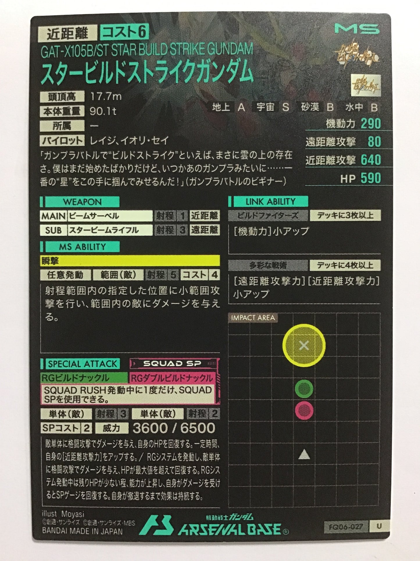 [JP] スタービルドストライクガンダム/スタービルドストライクガンダム/ｽﾀｰﾋﾞﾙﾄﾞｽﾄﾗｲｸｶﾞﾝﾀﾞﾑ - FQ06-027/P
