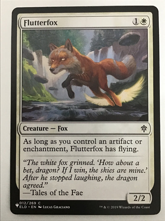[EN] 羽ばたき狐/ﾊﾊﾞﾀｷｷﾂﾈ/Flutterfox- ELD 012/269/LIST-012