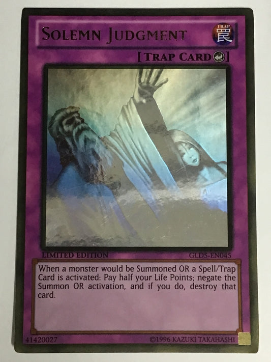 [EN] SOLEMN JUDGMENT/神の宣告/ｶﾐﾉｾﾝｺｸ - GLD5-EN045/H