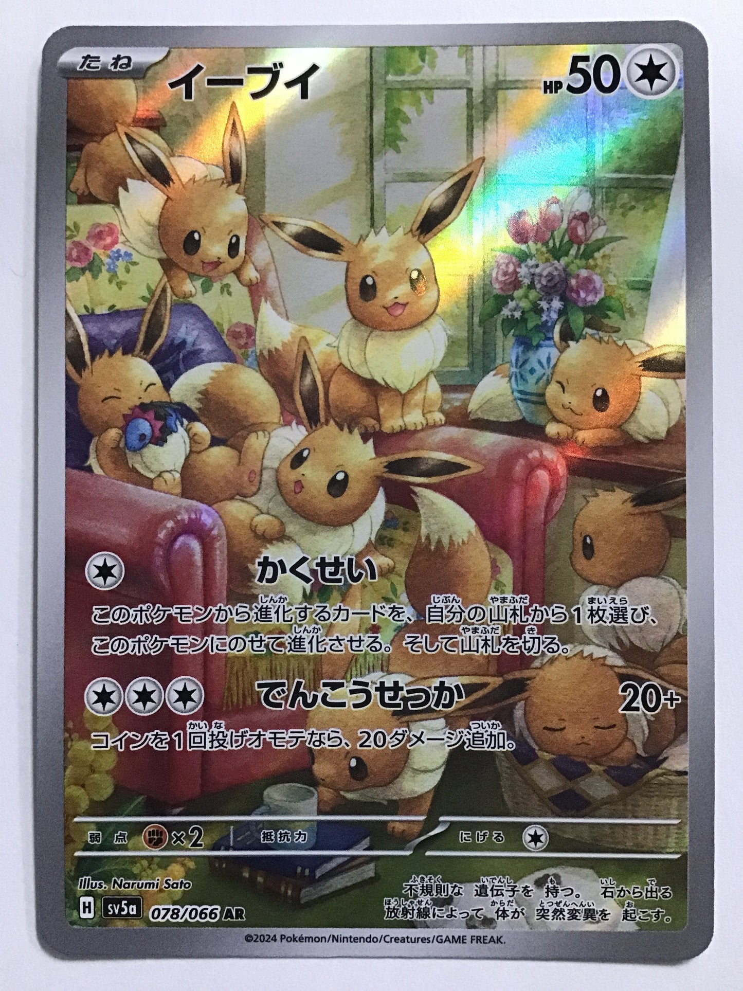 [EN] Eevee/Eevee/Eevee - SV5a 078/66/AR