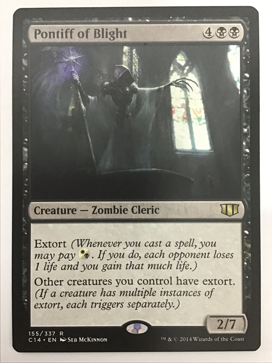 [EN] 荒廃の司教/ｺｳﾊｲﾉｼｷｮｳ/Pontiff of Blight - C14 155/337