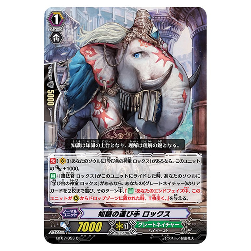 BT07/053｜知識の運び手 ロックス｜cf-vanguard.com