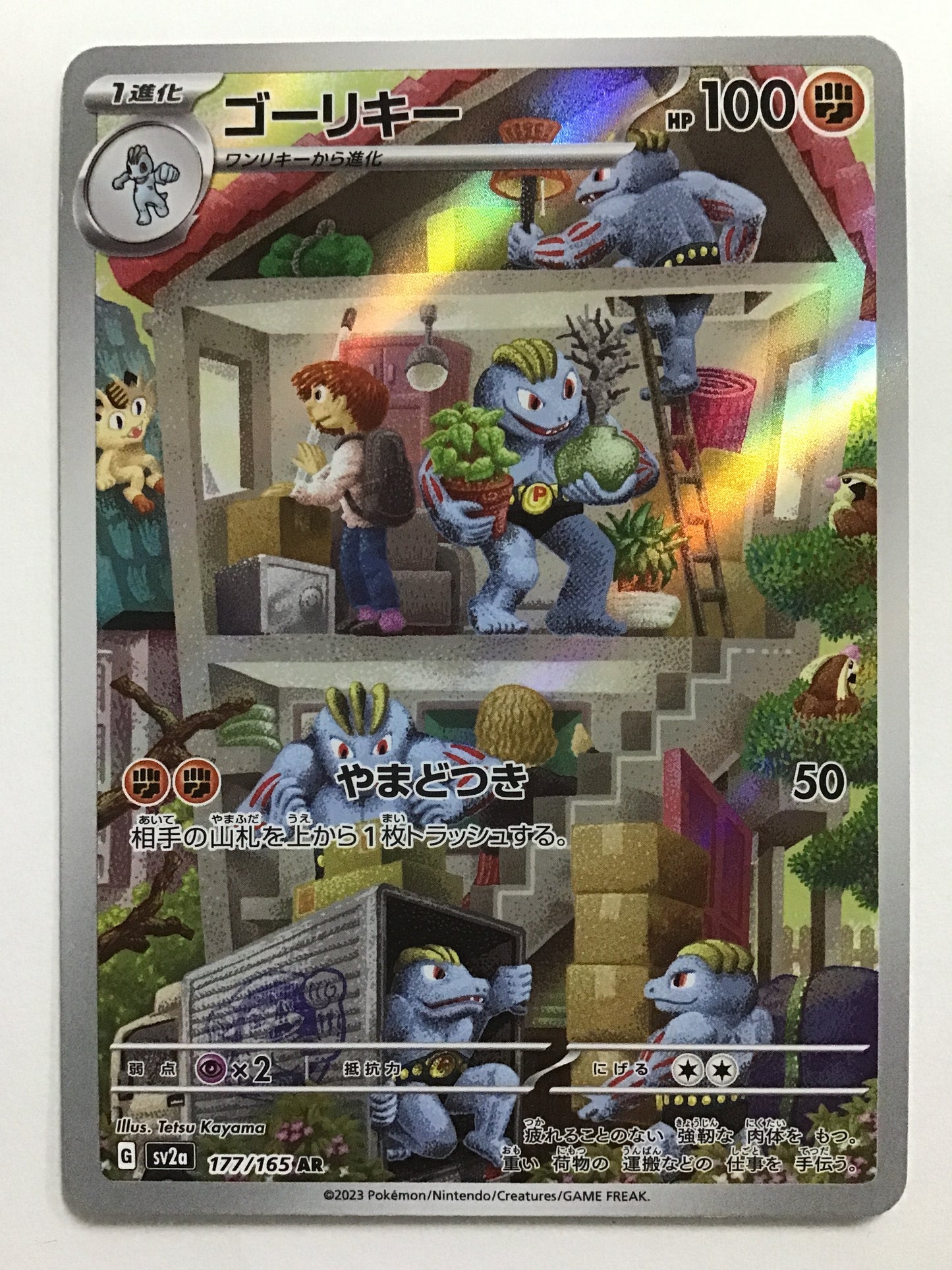 [JP] ゴーリキー/ゴーリキー/ｺﾞｰﾘｷｰ - SV2a 177/165/AR