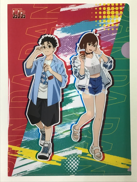 ダンダダン ローソン オリジナルクリアファイル モモ＆オカルン