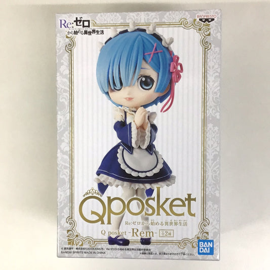 Prize Re:ZERO -Starting Life in Another World- Q posket Rem