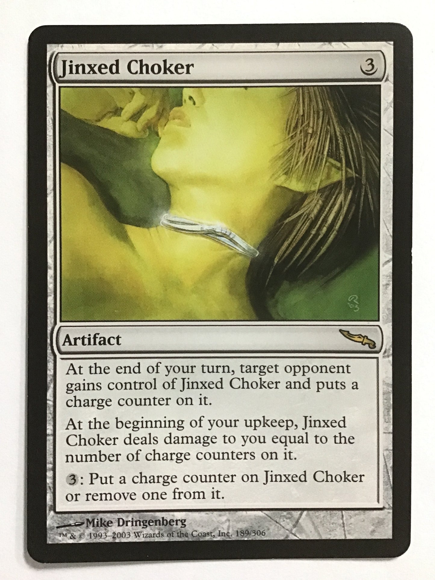 [EN] 凶運の首輪/ｷｮｳｳﾝﾉｸﾋﾞﾜ/Jinxed Choker - MRD 189/306/R