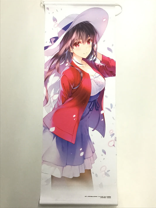 冴えない彼女の育てかた 深崎暮人展 描き下ろしB2タペストリーC 霞ヶ丘詩羽