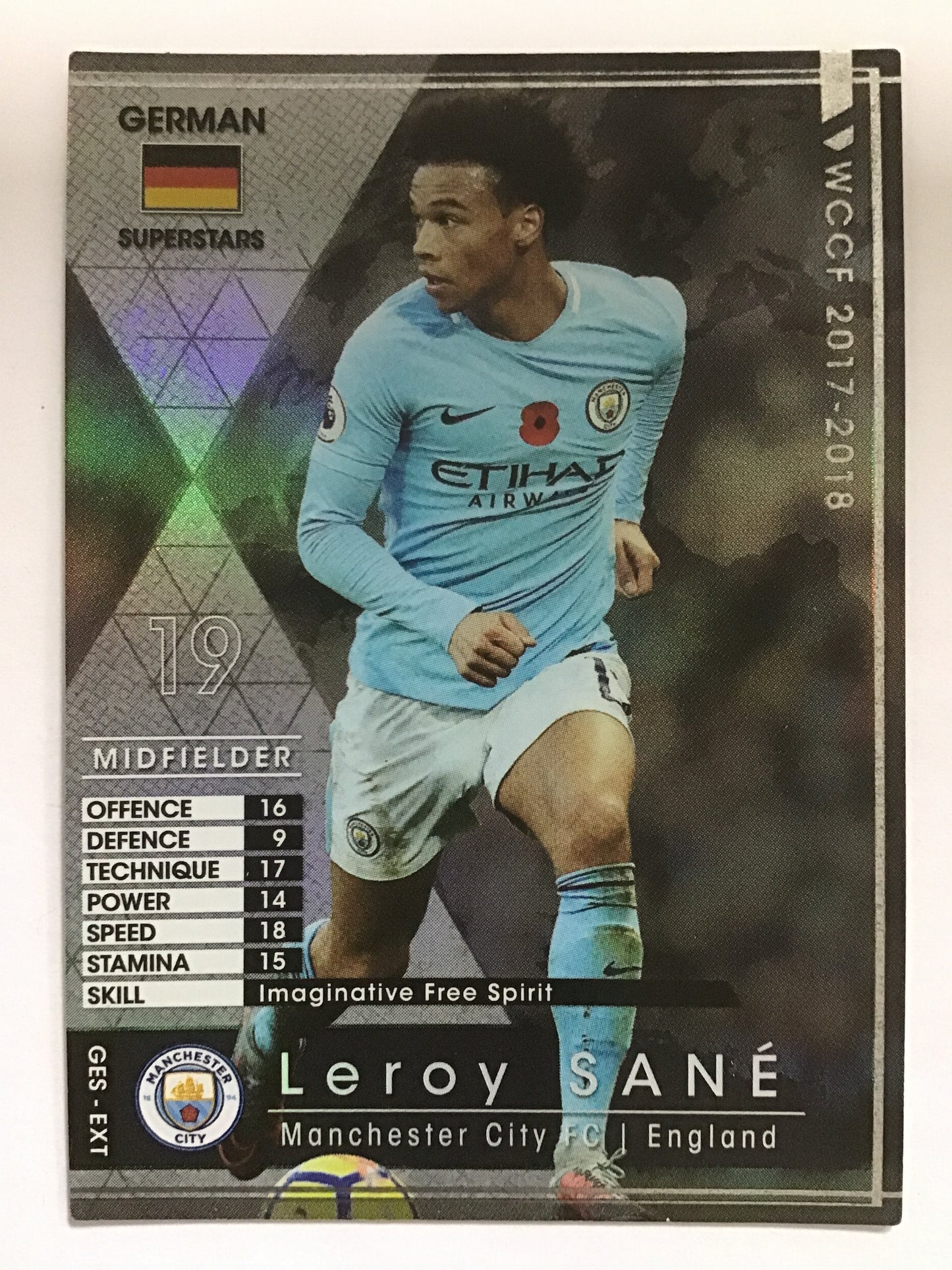 [JP] 17-18 Leroy Sane/Leroy Sane/Leroy Sane - (17-18)EXTRA/17-18/GES-EXT